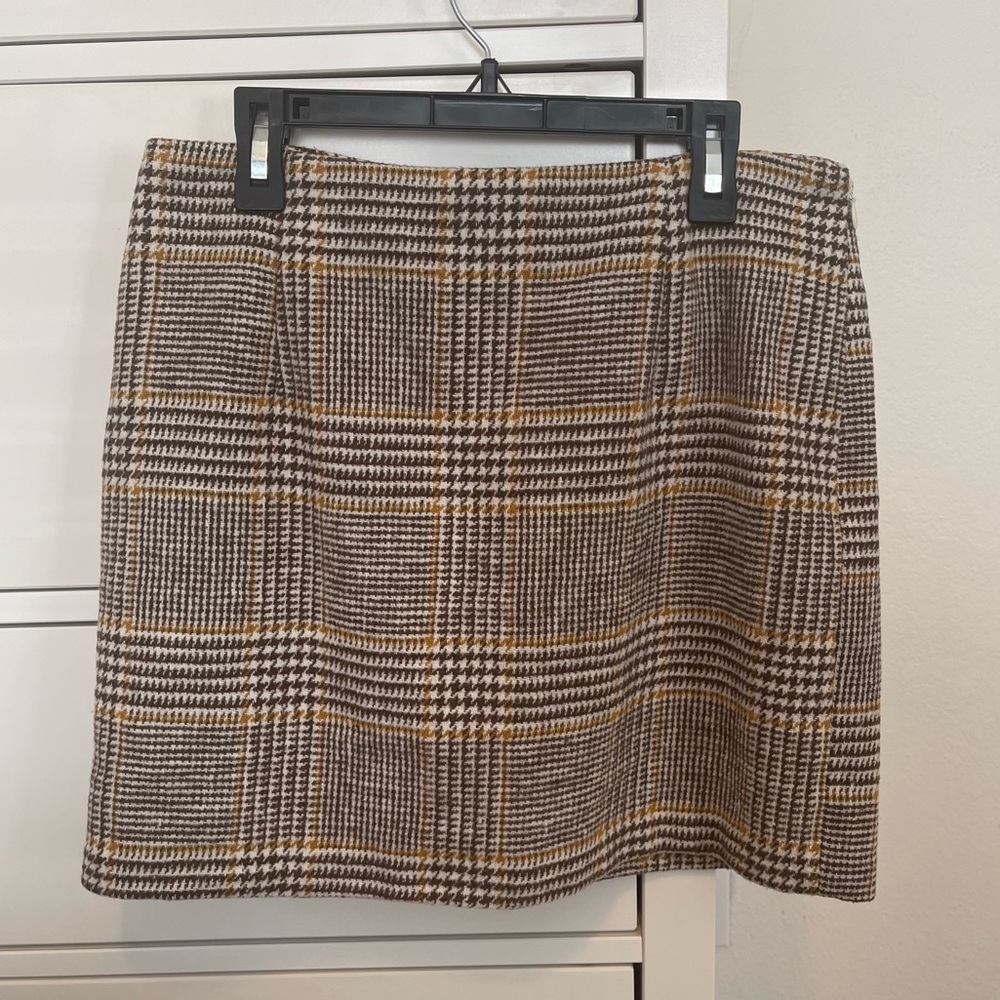 Forever 21 Plaid Mini Skirt